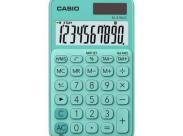 Casio Sl-310Uc Calculadora De Bolsillo - Calculo De Impuestos - Pantalla Lcd De 10 Digitos - Solar Y Pilas - Color Verde
