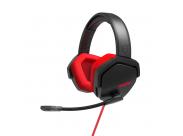 Energy Sistem Auriculares Gaming Esg 4 Sonido Envolvente 7.1 - Led Light - Almohadillas De Cuero Proteico - Color Rojo