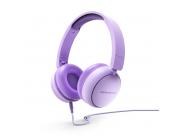 Energy Sistem Auriculares Con Cable - Plastico 100% Reciclado - Cable Extraible - Microfono - Asistente De Voz - Color Violeta