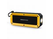 Energy Sistem Caja De Musica - 10W - Bluetooth - Soporte Para Bicicleta - Microsd - Radio Fm - Resisente Al Agua - Linterna - Color Amarillo