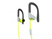 Energy Sistem Auriculares Sport 1 Microfono - Ajuste Seguro - Resistente Al Sudor - Control De Conversacion - Microfono - Color Amarillo