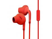 Energy Sistem Auriculares Style 2+ - Graves Profundos - Microfono - Control De Conversacion - Doble Longitud - Color Rojo