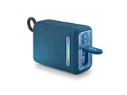 Ngs Roller Furia 1 Altavoz Bluetooth 15W Tws - Iluminacion Rgb - Autonomia Hasta 9H - Resistencia Al Agua Ipx6 - Color Azul