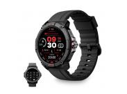 Ksix Smartwatch Compass Gps - Ritmo Cardiaco - Control De Sueño - Color Negro