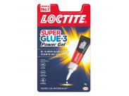 Loctite Superglue-3 Power Gel 3Gr - Adhesivo Instantaneo Flexible Y Extrafuerte - Formula En Gel Enriquecida Con Particulas De Caucho - Resistente A Golpes. Torsiones Y Vibraciones