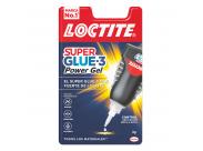 Loctite Superglue-3 Control Power Gel 3Gr - Adhesivo Instantaneo Flexible Y Extrafuerte - Resistente A Golpes. Torsiones Y Vibraciones - Dosificacion Exacta Gota A Gota
