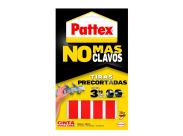 Pattex Nmc Cinta Doble Cara Bl 10 Tiras - Adhesion Duradera - Fijacion Congran Fuerza - Practica Y Limpia