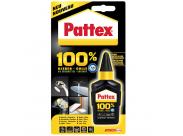 Pattex 100% Adhesivo Versatil - 50Gr - 100% Ingredientes Activos - 0% Disolventes - Fuerte En Cualquier Condicion