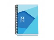 Dohe Tamgram Agenda Escolar Espiral A5 - Semana Vista - Papel 70G/M2 - Cubierta De Carton Plastificado - Color Azul