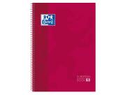 Oxford School Classic Europeanbook 1 A4+ Tapa Extradura - Tamaño A4+ - Tapa Resistente Extradura - 80 Hojas - Color Rojo
