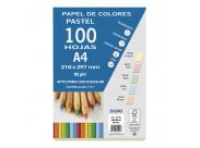 Dohe Papel Multifuncion Color Pastel - 80G - Apto Para Fotocopiadoras, Impresoras Laser Y Chorro De Tinta - Ideal Para Uso Escolar