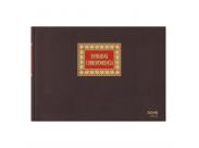 Dohe Cuaderno De Encuadernacion En Tela De Primera Calidad - 100 Hojas - Doble Estampacion En Rojo Y Oro - Papel Offset De 100Gr - Impreso A Dos Colores