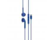 Dcu Tecnologic Auriculares Usb Tipo C - Stereo - Color Azul