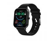 Dcu Tecnologic Smartwatch Curved Glass Pro - Conexion Bluetooth 5.1 - Bateria De 230Mah - Sumergible Ip67 - 27 Idiomas - Elegante Y Funcional - Color Negro